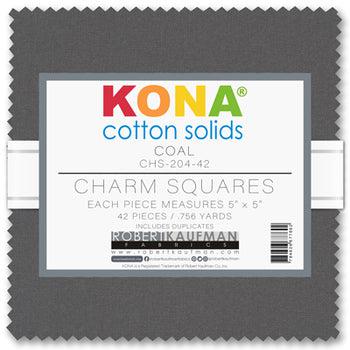 Robert Kaufman Fabrics Kona Cotton Crush 2023 Color of The Year Charm Squares