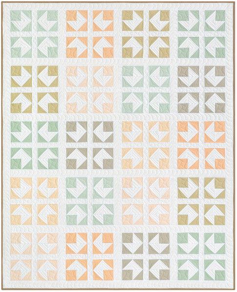 Kona Cotton Speckled Quilt Pattern - Free Pattern Download-Robert Kaufman-My Favorite Quilt Store