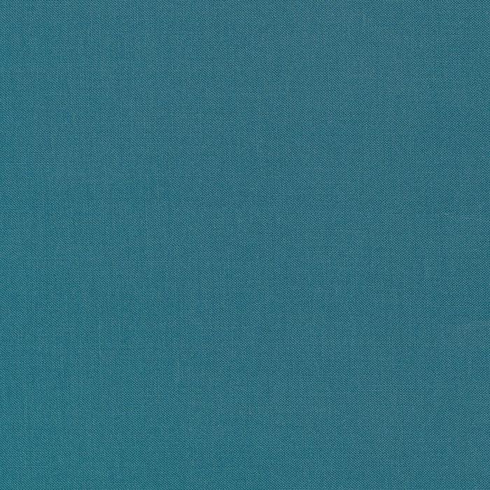 Kona Cotton Teal Blue Solid Fabric