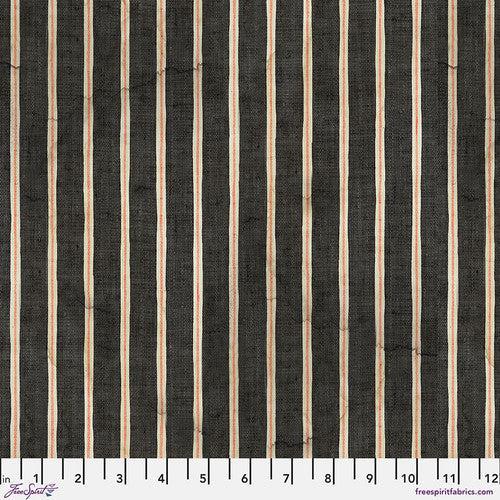 Laboratory Black Striped Fabric-Free Spirit Fabrics-My Favorite Quilt Store