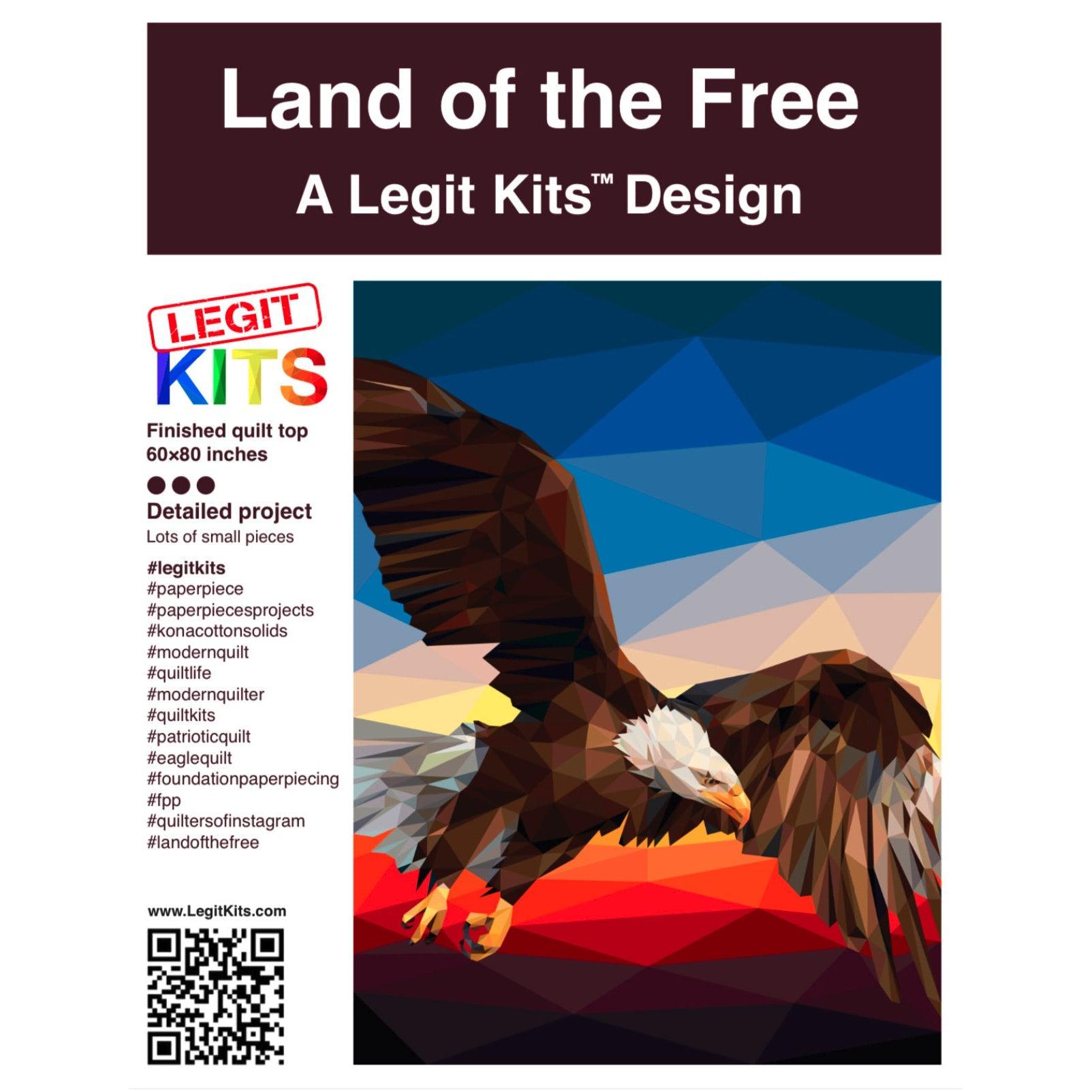 Land of the Free Pattern-Legit Kits-My Favorite Quilt Store