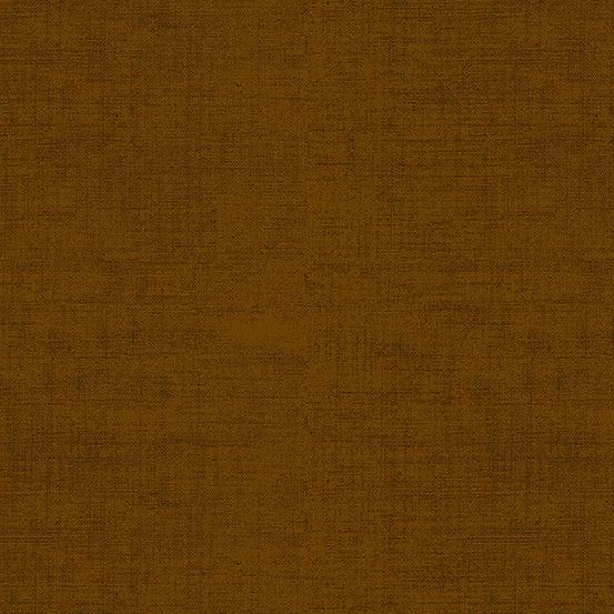 Laundry Basket Favorites Chestnut Linen Texture Fabric-Andover-My Favorite Quilt Store