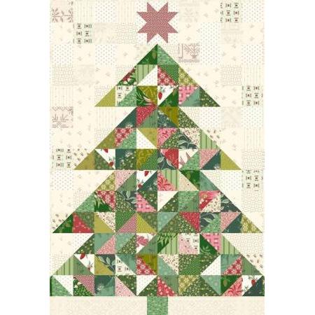 Laundry Basket Quilts Christmas Tree Hand Towel-Laundry Basket Quilts-My Favorite Quilt Store