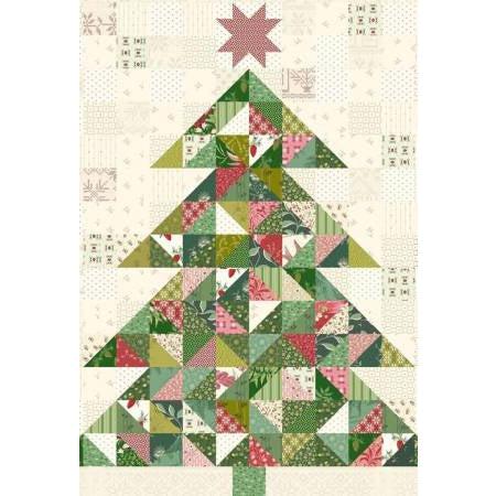 Laundry Basket Quilts Christmas Tree Waffle Weave Kitchen Towel-Laundry Basket Quilts-My Favorite Quilt Store