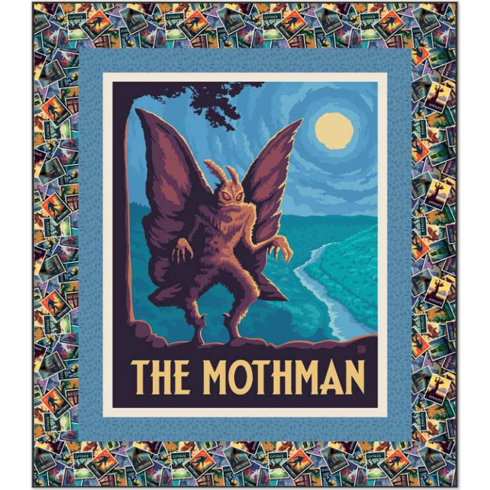 Legends of The National Parks The Mothman Quilt Kit