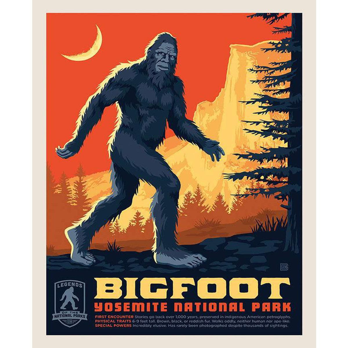 Legends of the National Parks Bigfoot 36" Panel-Riley Blake Fabrics-My Favorite Quilt Store