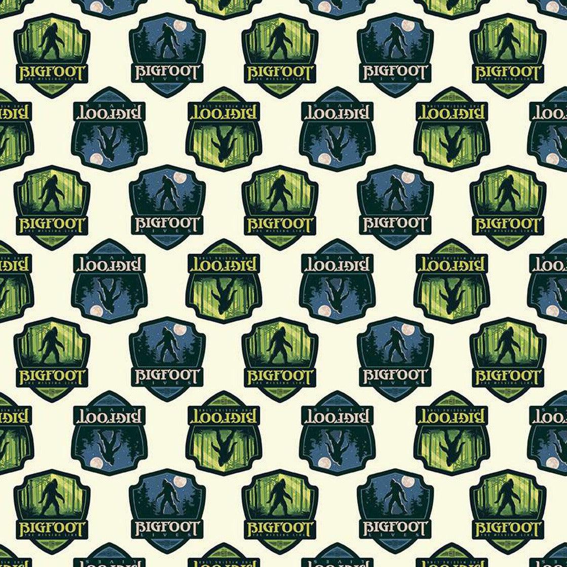 Legends of the National Parks Cream Shields Fabric