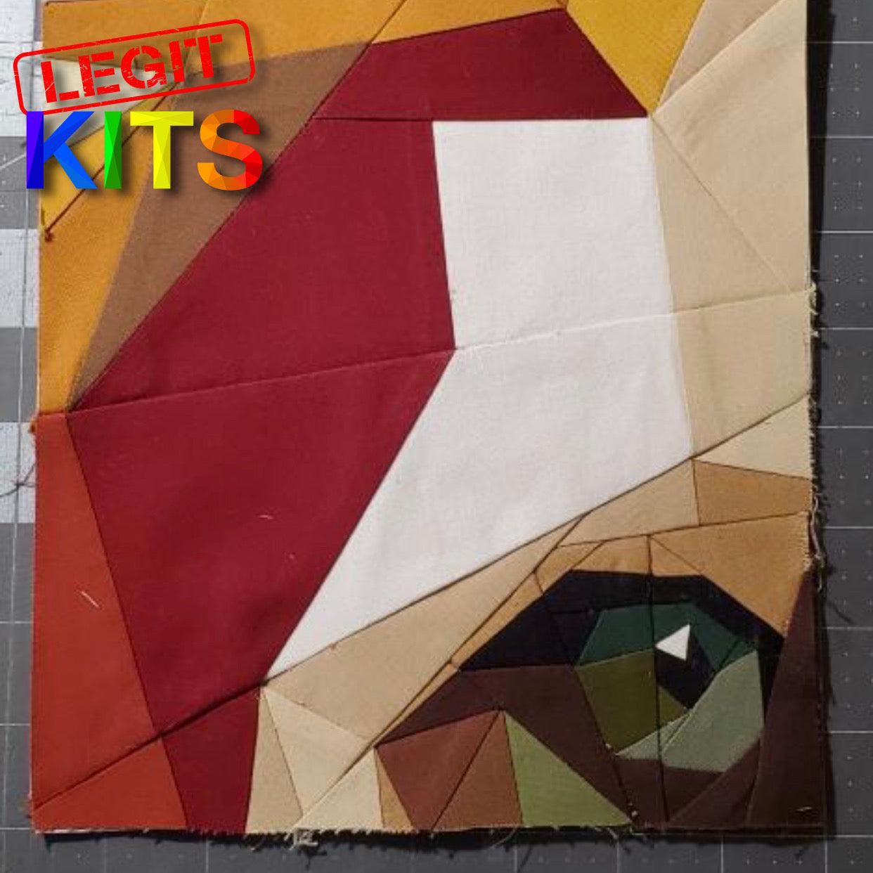 Legit Lion Pattern-Legit Kits-My Favorite Quilt Store