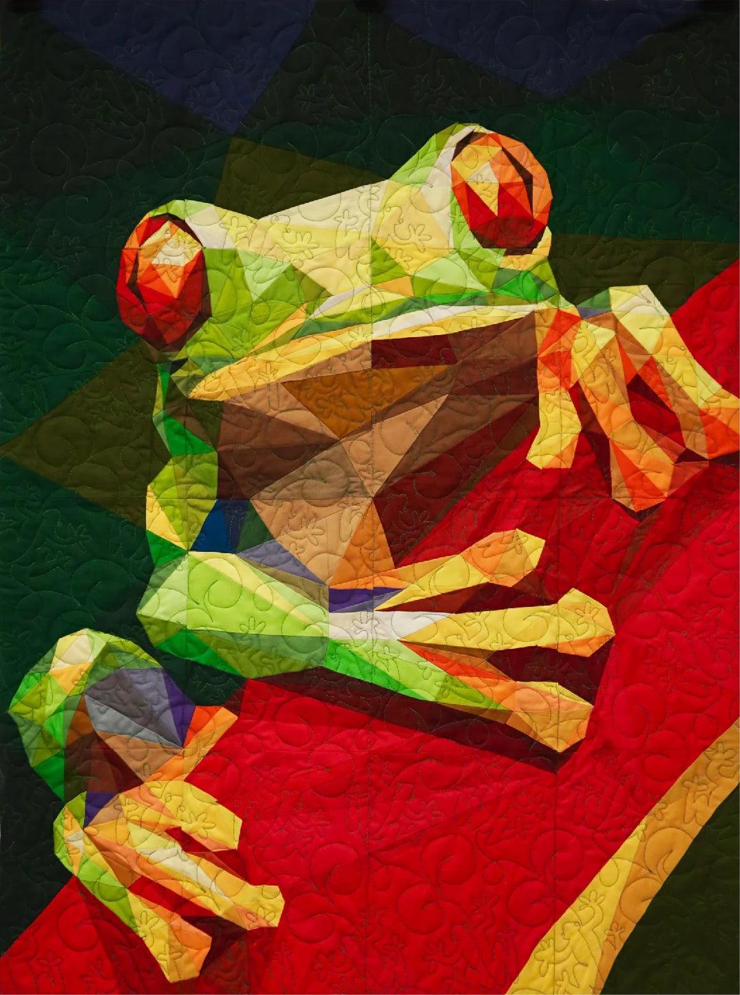 Legit Tree Frog Quilt Kit-Legit Kits-My Favorite Quilt Store