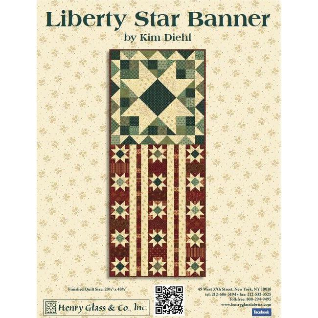 Liberty Star Banner Quilt Pattern - Free Pattern Download-Henry Glass Fabrics-My Favorite Quilt Store