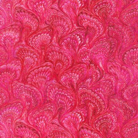 Library of Rarities Valentine Swirls Fabric-Robert Kaufman-My Favorite Quilt Store