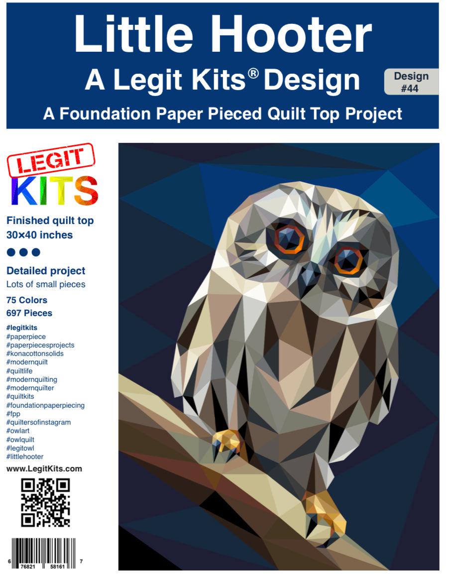 Little Hooter Pattern-Legit Kits-My Favorite Quilt Store