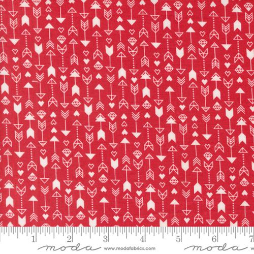 Love Blooms Rose Arrow Stripes Fabric-Moda Fabrics-My Favorite Quilt Store