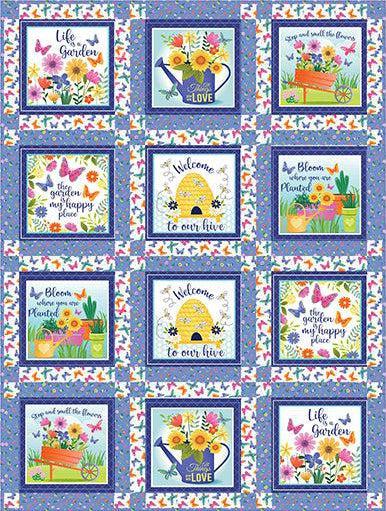 Love Grows Here Angel Face Quilt Kit-Benartex Fabrics-My Favorite Quilt Store