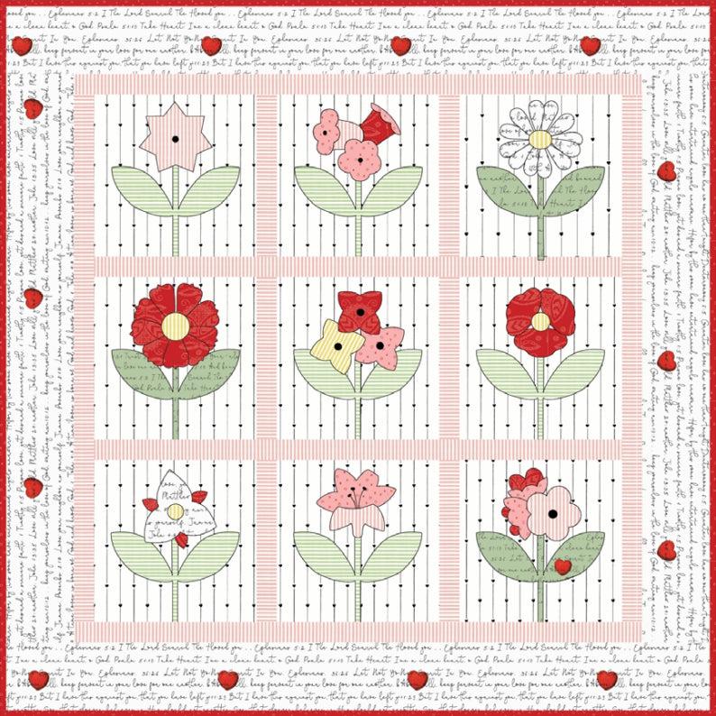 Love Me, Love Me Not Quilt Pattern - Free Digital Download-Riley Blake Fabrics-My Favorite Quilt Store