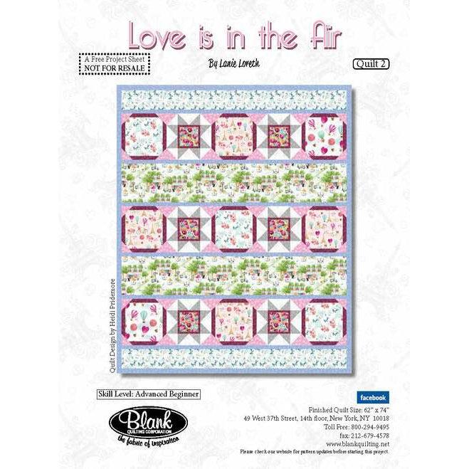 Love is in the Air Patchwork Quilt Pattern - Free Digital Download-Blank Quilting Corporation-My Favorite Quilt Store