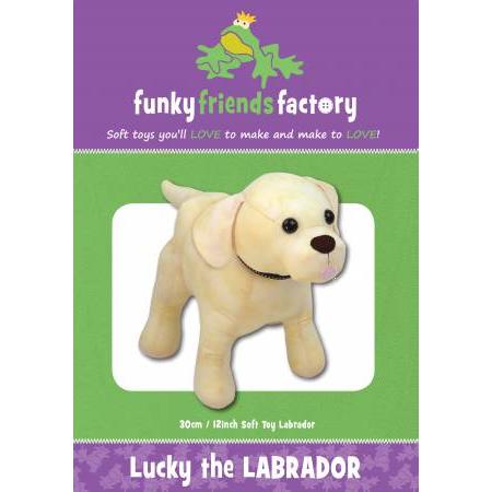 Lucky the Labrador Funky Friends Factory Pattern