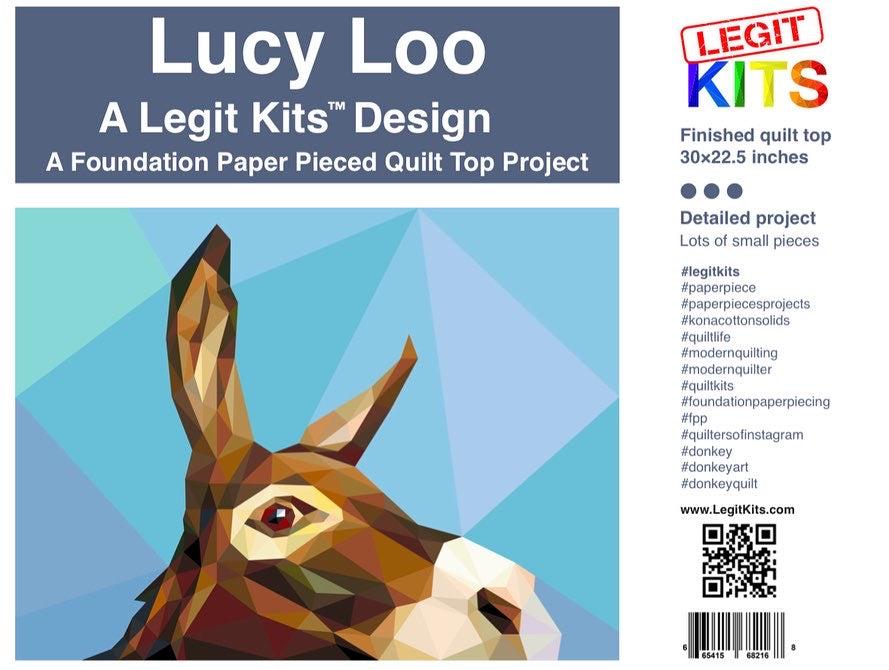 Lucy Loo Quilt Kit-Legit Kits-My Favorite Quilt Store