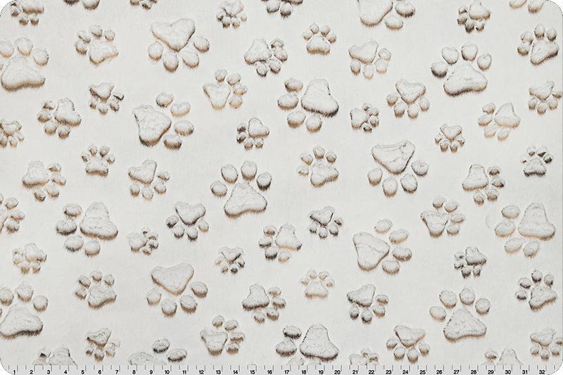 Luxe Cuddle® Prism Paws Coca Mocha Fabric-Shannon Fabrics-My Favorite Quilt Store