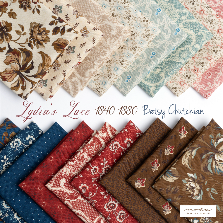 Lydia's Lace 5" Charm Pack-Moda Fabrics-My Favorite Quilt Store