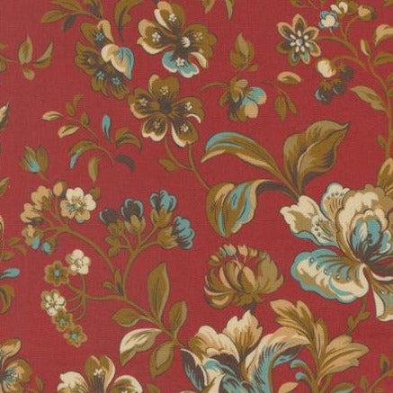 Lydias Lace Crimson Elegance & Classic Floral Fabric-Moda Fabrics-My Favorite Quilt Store