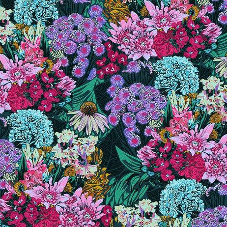 Made My Day Hush Secret Admirer Floral Fabric-Free Spirit Fabrics-My Favorite Quilt Store