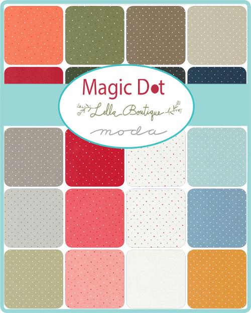 Magic Dot 5" Charm Pack 42pc-Moda Fabrics-My Favorite Quilt Store