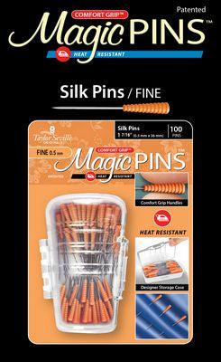 Magic Pins Silk Fine 100ct.-Taylor Seville-My Favorite Quilt Store