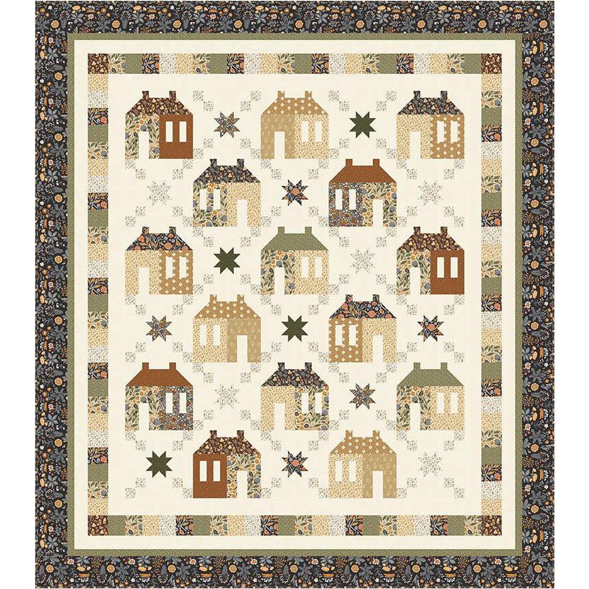 Maisons de Patchwork Quilt Boxed Quilt Kit