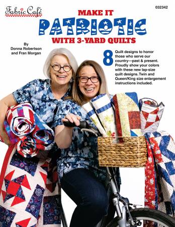 Make it Patriotic 3-Yard Quilts Book-Moda Fabrics-My Favorite Quilt Store