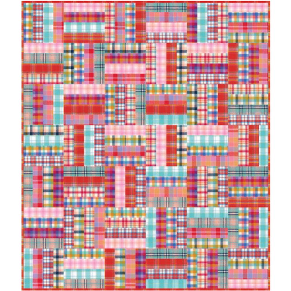 Mammoth Junior Flannel Times Ten Dawn Quilt Kit-Robert Kaufman-My Favorite Quilt Store