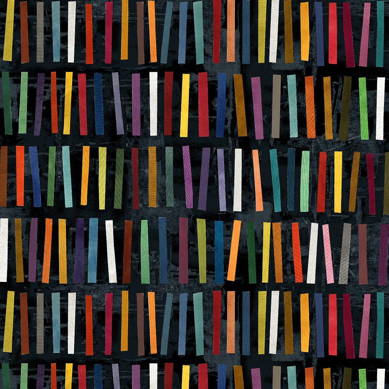 Marble Run Ink Stick Stacks Fabric-Windham Fabrics-My Favorite Quilt Store