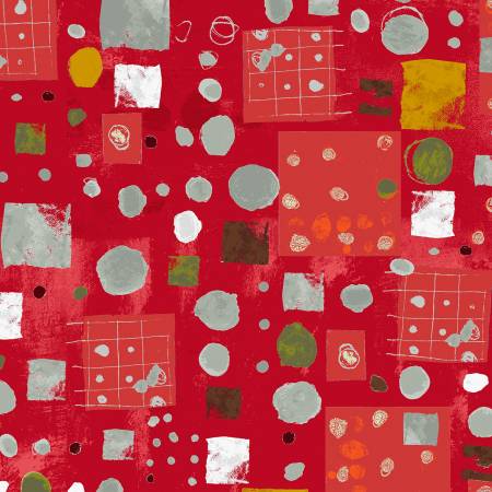Marble Run Ruby Marble Fabric-Windham Fabrics-My Favorite Quilt Store