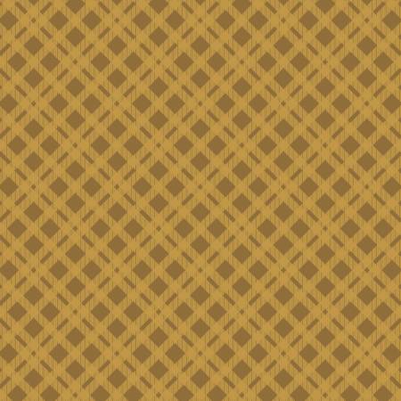 Marigold Homestead Brown Farmer's Plaid Fabric