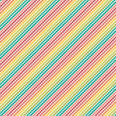 Market Street Cream Rainbow Stripes Fabric-Riley Blake Fabrics-My Favorite Quilt Store