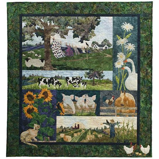 McKenna Ryan Storybook Farm Quilt Kit-Hoffman Fabrics-My Favorite Quilt Store