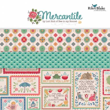 Mercantile Mercantile 10in Squares 42pc-Riley Blake Fabrics-My Favorite Quilt Store