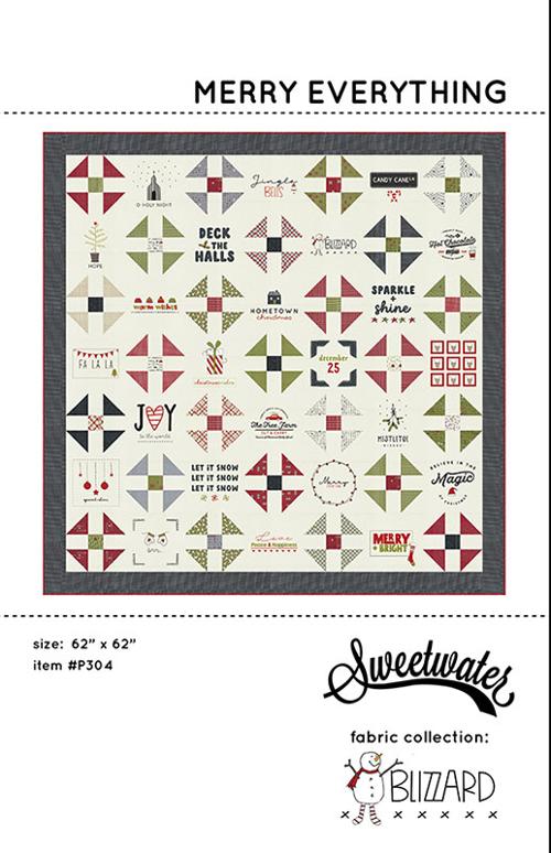 Merry Everything Quilt Pattern-Moda Fabrics-My Favorite Quilt Store
