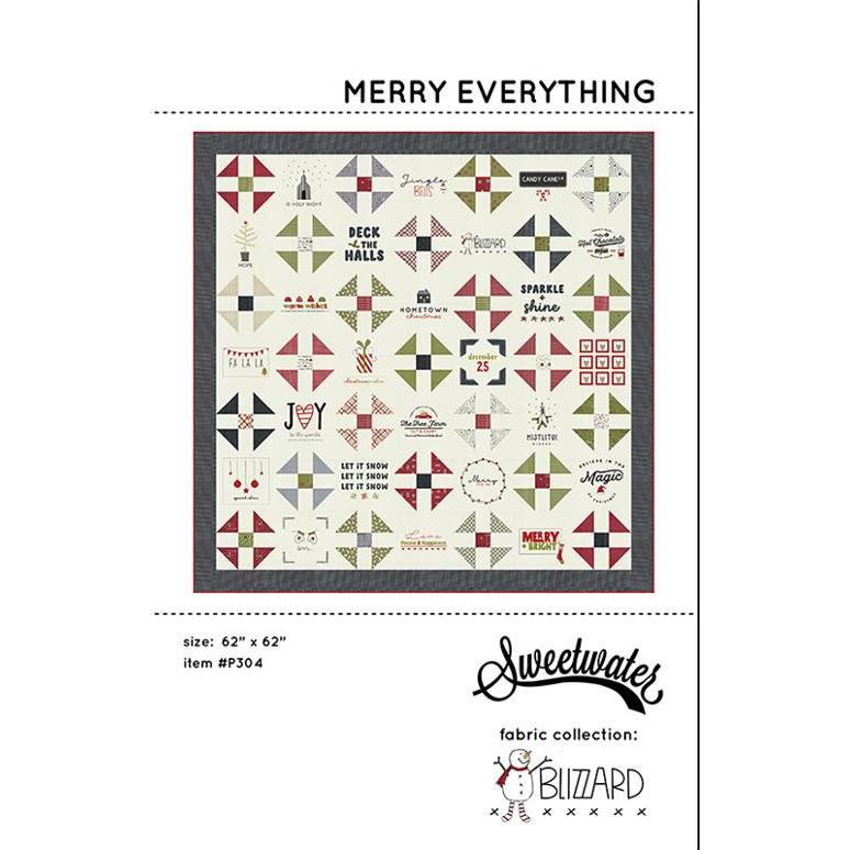 Merry Everything Quilt Pattern-Moda Fabrics-My Favorite Quilt Store