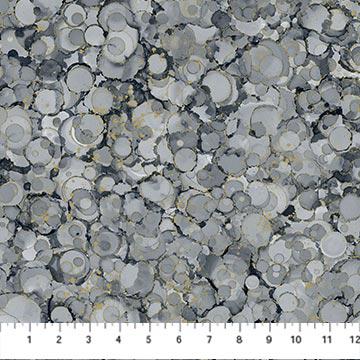 Midas Touch Dark Grey Rock Texture Fabric-Northcott Fabrics-My Favorite Quilt Store