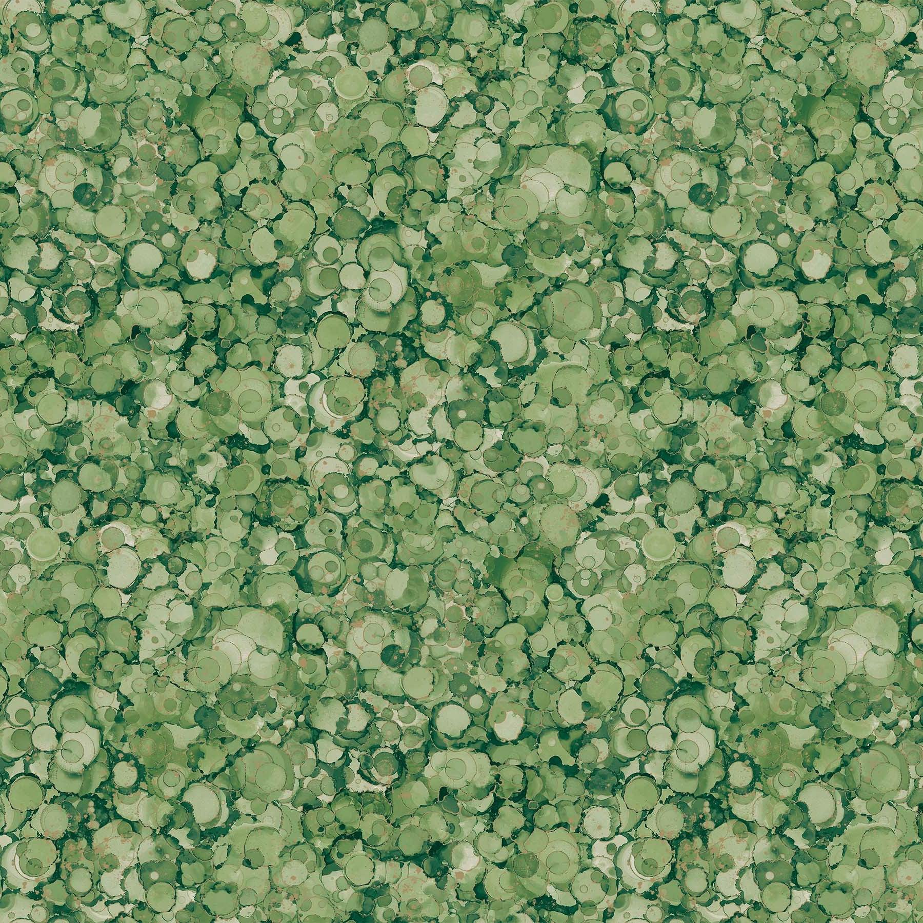 Midas Touch Green Rock Texture Fabric