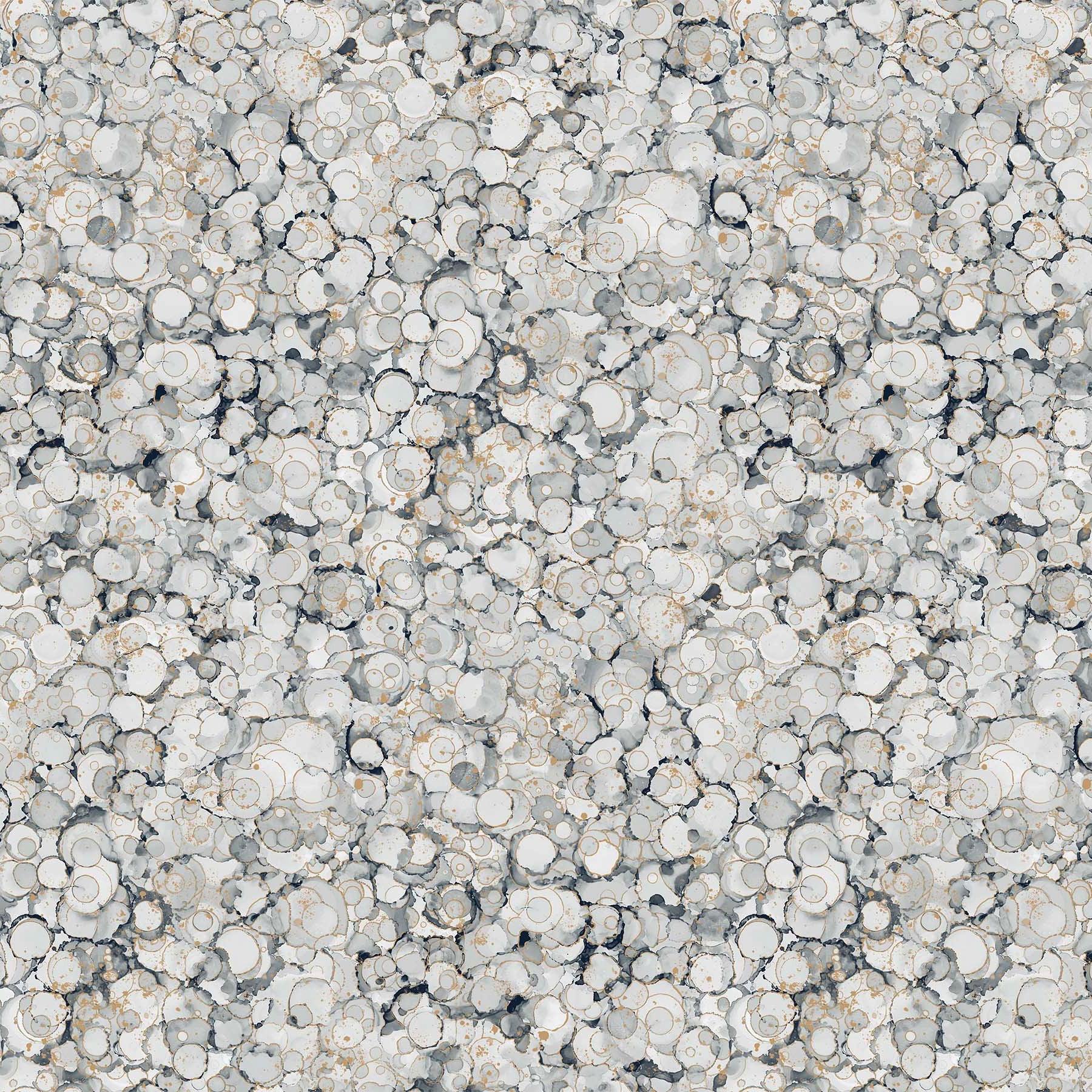 Midas Touch Light Grey Rock Texture Fabric