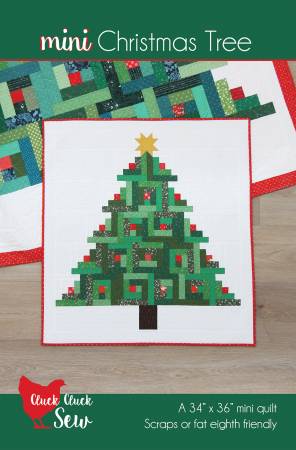 Mini Christmas Tree Quilt Pattern-Cluck Cluck Sew-My Favorite Quilt Store