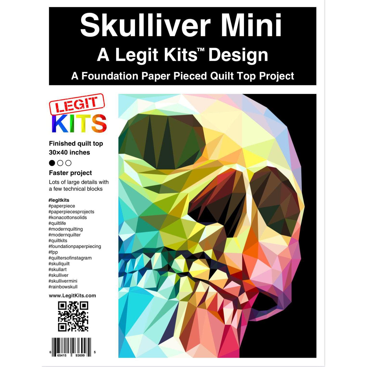 Mini Skulliver Pattern-Legit Kits-My Favorite Quilt Store