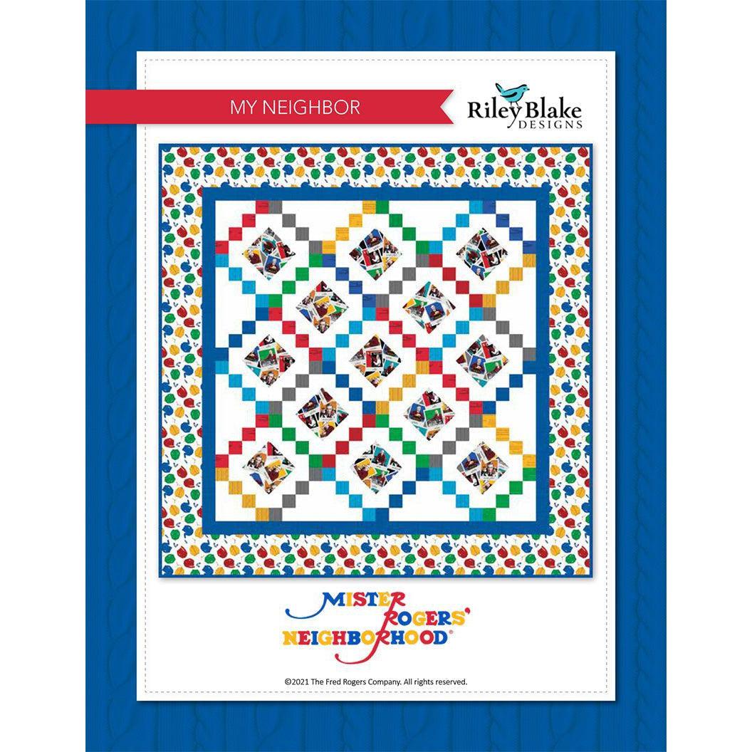 Mister Rogers Neighborhood Patchwork Quilt Pattern - Free Digital Download-Riley Blake Fabrics-My Favorite Quilt Store