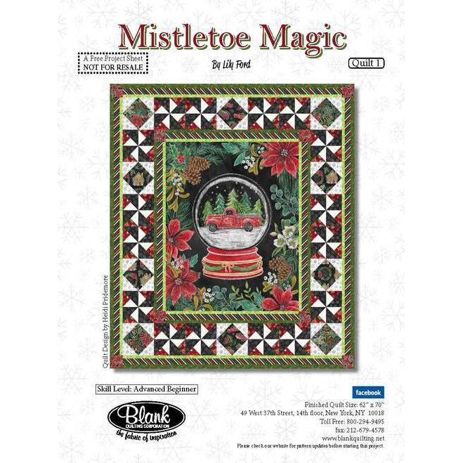 Mistletoe Magic Snow Globe Quilt Pattern - Free Digital Download-Blank Quilting Corporation-My Favorite Quilt Store