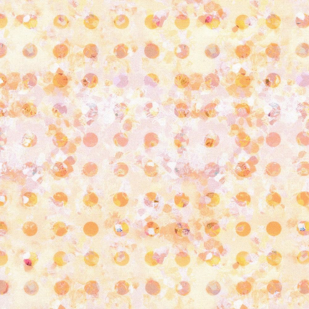 Misty Garden Abstract Dot Cream Fabric-Robert Kaufman-My Favorite Quilt Store