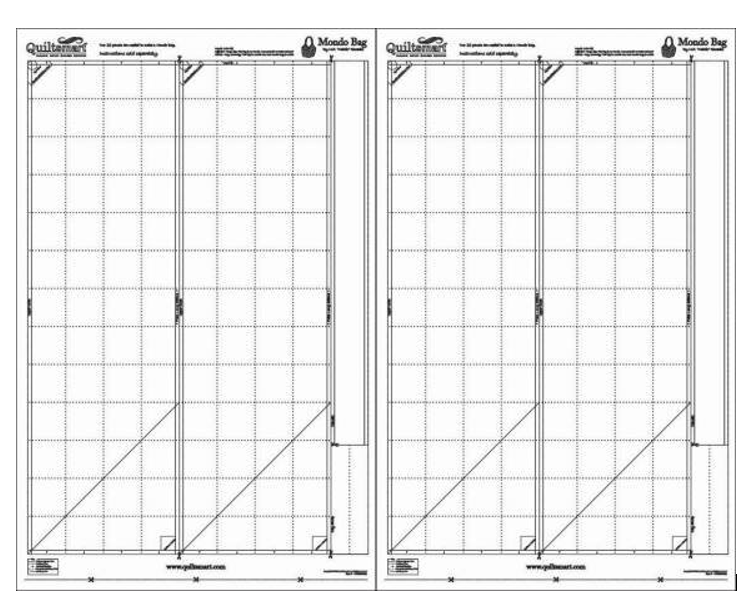 Mondo Bag Fusible Grid 66" Panel-Quiltsmart-My Favorite Quilt Store