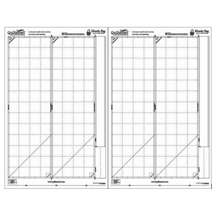 Mondo Bag Fusible Grid 66" Panel-Quiltsmart-My Favorite Quilt Store