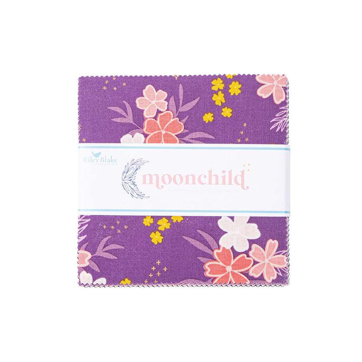 Moonchild 5" Charm Pack-Riley Blake Fabrics-My Favorite Quilt Store